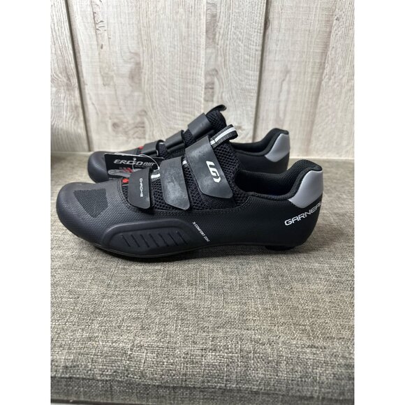 Garneau Ergo Grip Cycling Shoes Mens Size 9.5 Black Lightweight X-Comfort Zone main image 4